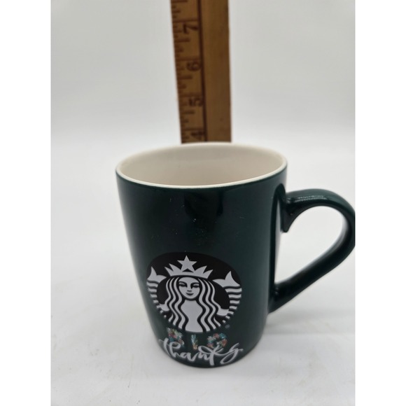 Starbucks 2020 Big Thanks 10 fl oz Coffee Tea Floral Mug - Picture 3 of 7